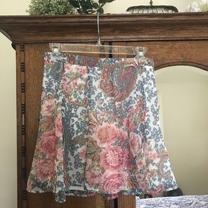Show Me Your Mumu Mini Floral Skirt